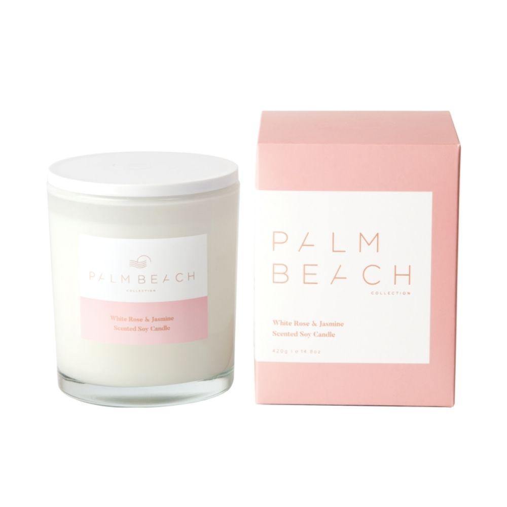 Palm Beach Standard Candle White Rose and Jasmine - 5Five7Five