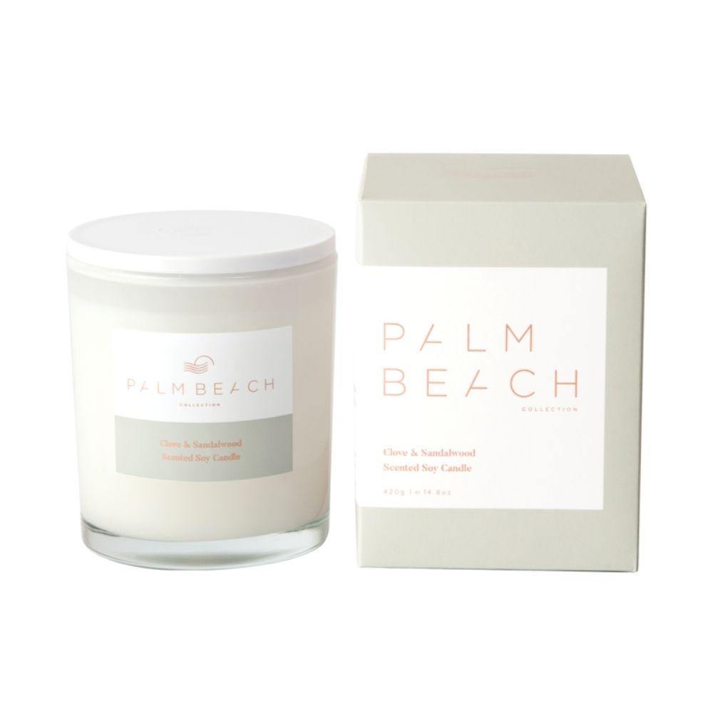 Palm Beach Standard Candle Clove and Sandalwood - 5Five7Five
