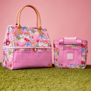 The Somewhere Co Midi Cooler Bag Flowerburst