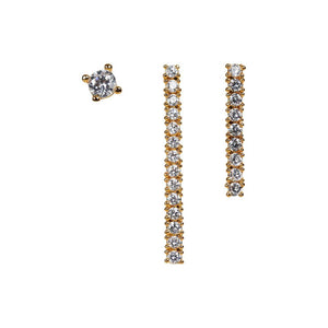 Eb + Ive Heritage Earring Diamante Mix