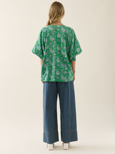 Isle Of Mine Wilma Top Green
