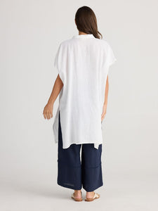 Holiday Meander Shirt White