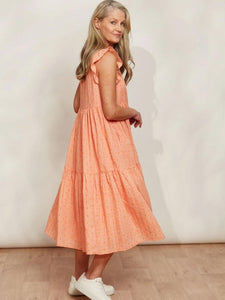 Eb + Ive Zephyr Dress Papaya