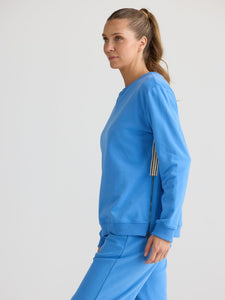 Homelove Goodwood Zip Sweater Sapphire
