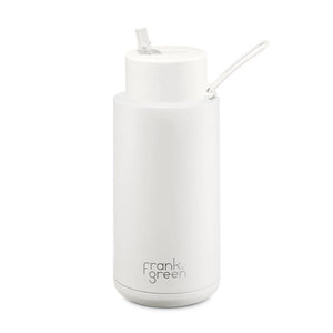 Frank Green 34oz Reusable Bottle Straw Cloud