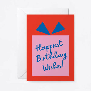 Graphic Factory Happiest Birthday Wishes Card