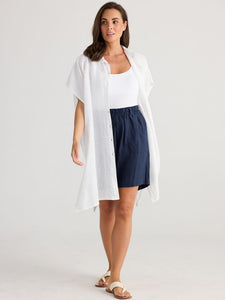 Holiday Meander Shirt White