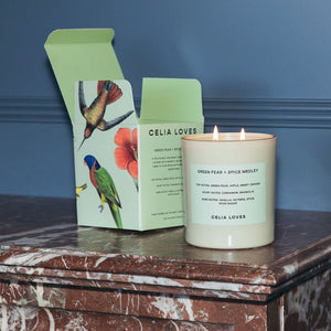 Celia Loves Candle Green Pear Spiced Medley