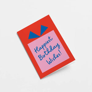 Graphic Factory Happiest Birthday Wishes Card