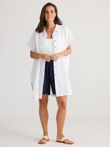 Holiday Meander Shirt White