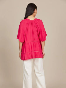 Isle Of Mine Esme Top Raspberry