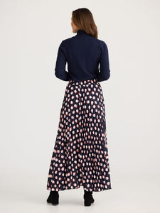 Brave and True Alias Pleated Skirt Irregular Spot