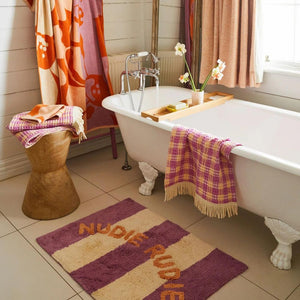 Sage x Clare Didcot Nudie Bath Mat Orchid