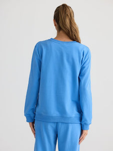 Homelove Goodwood Zip Sweater Sapphire