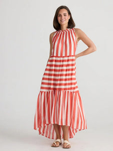 Holiday Margot Dress Noel Stripe