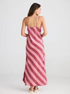 Shanty Claro Maxi Dress Porto Stripe