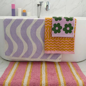 Mosey Me Bath Mat Stripe