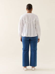 Isle Of Mine Aurora Button Blouse Lotus