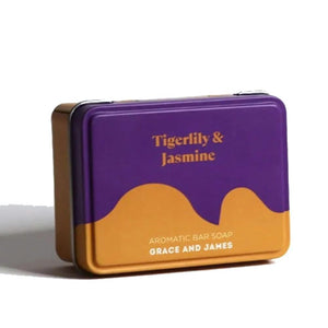 Grace and James Bloom Collection Tigerlily & Jasmine Bar Soap
