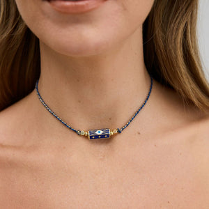Holiday Unity Necklace Blue