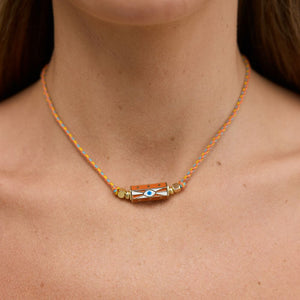 Holiday Unity Necklace Orange