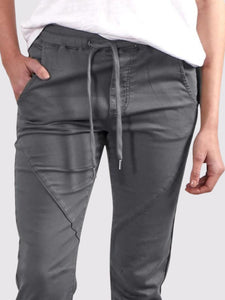 Monaco Blake Stretch Jogger Gun Metal