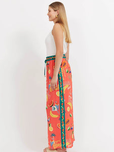 Haven Cabana Pant Brasil Coral