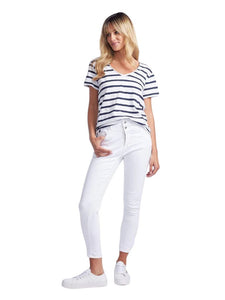 Italian Star Emma Stretch Jean White