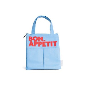 Helio Ferretti Bon Appétit Lunch Bag Light Blue