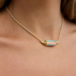 Holiday Happy Amour Necklace Multi