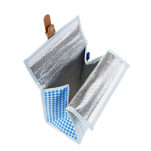 The Somewhere Co Lunch Satchel Blueberry