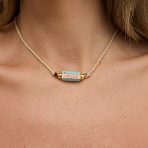 Holiday Happy Amour Necklace Multi