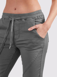 Monaco Blake Stretch Jogger Gun Metal