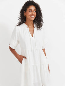 Haven Haiti Dress White