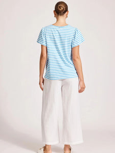 Eb + Ive Marghertia Stripe Tshirt Belize