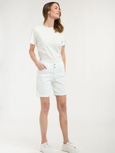 Italian Star Emma Shorts White