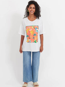 Haven Cabana Tshirt White