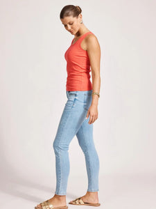 Eb + Ive La Plage Tank Coral