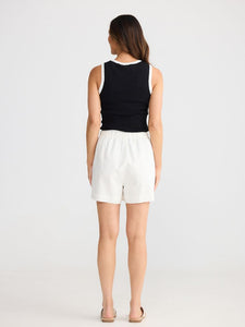 Brave + True Bobbi Short Off White