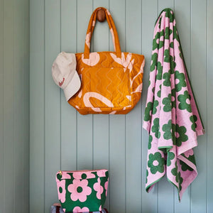 Mosey Me Bath Towel Flowerbed