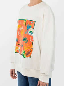 Haven Cabana Sweatshirt White