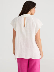 Brave + True Elsie Top White