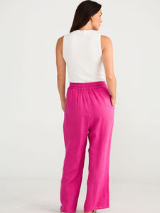 Brave + True Sunny Days Pant Fuchsia