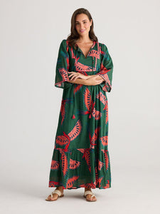 Holiday Lorrini Dress Macaw