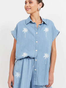 Haven Montego Denim Shirt Safira