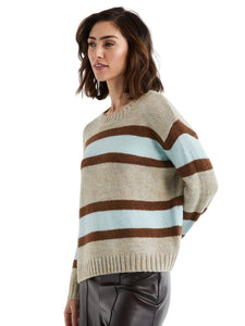 LD & Co Lofty Stripe Jumper Oat