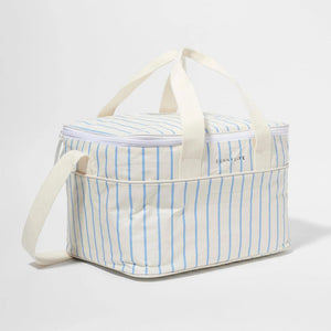 Sunny Life Cooler Bag Le Weekend Mid Blue-Cream