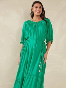 Haven Lipari Dress Verde