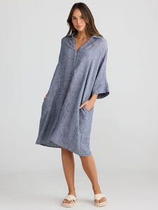 Shanty Casablanca Tunic Navy Fleck