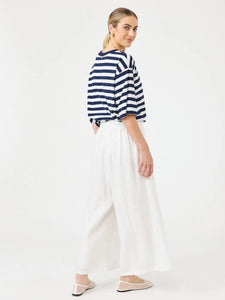 Eb + Ive Studio Crop Pant Salt